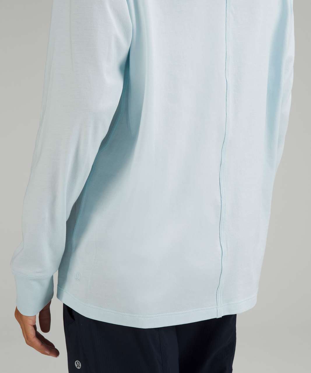 Lululemon All Yours Cotton Long Sleeve Shirt - Powder Blue