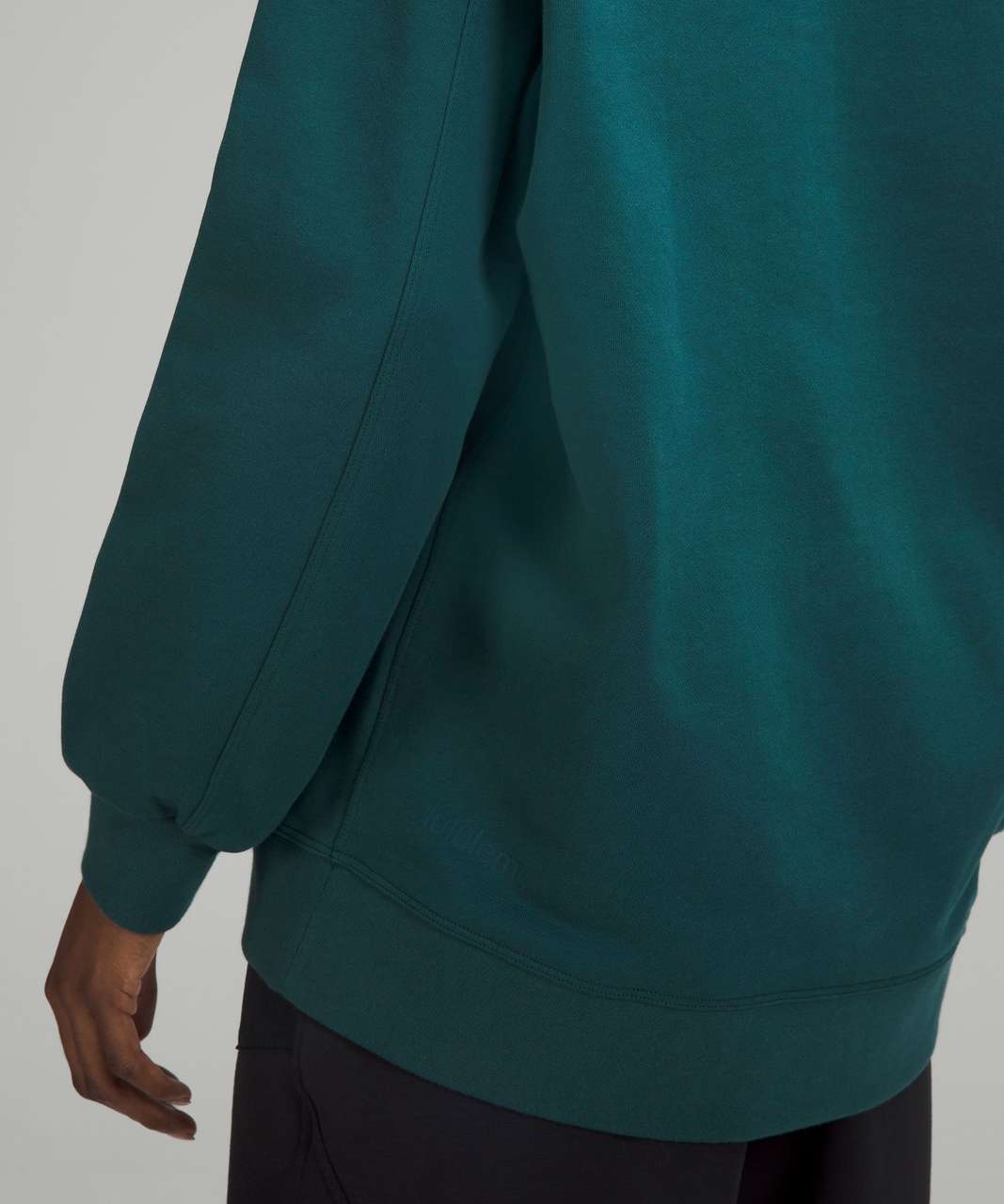 Lululemon Perfectly Oversized Crew - Green Jasper - lulu fanatics