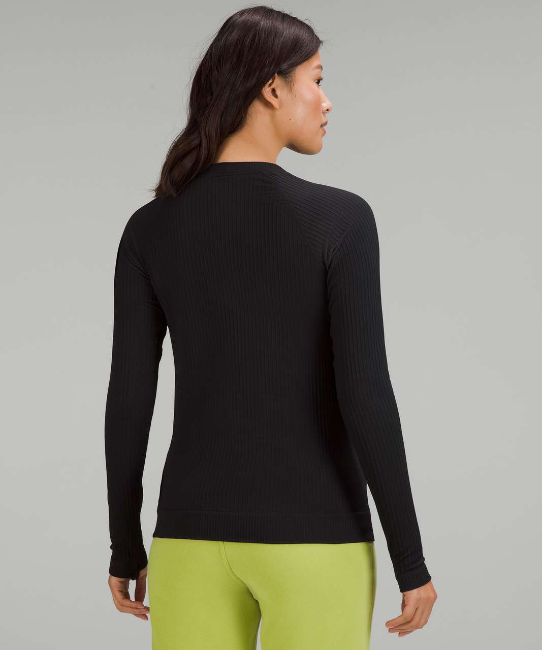 Lululemon Rest Less Pullover - Black / Black - lulu fanatics