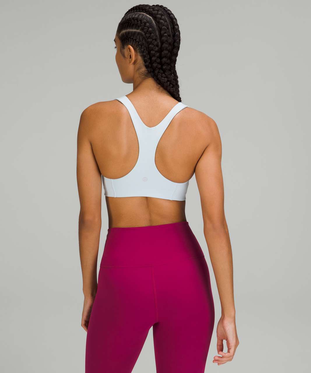 Lululemon Wunder Train Long-Line Bra *Medium Support, C/D Cups - Sonic Pink  - lulu fanatics