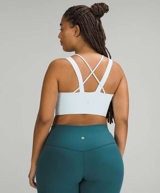 Lululemon Like A Cloud Strappy Longline Bra B/C. size 14. #midsizeathl