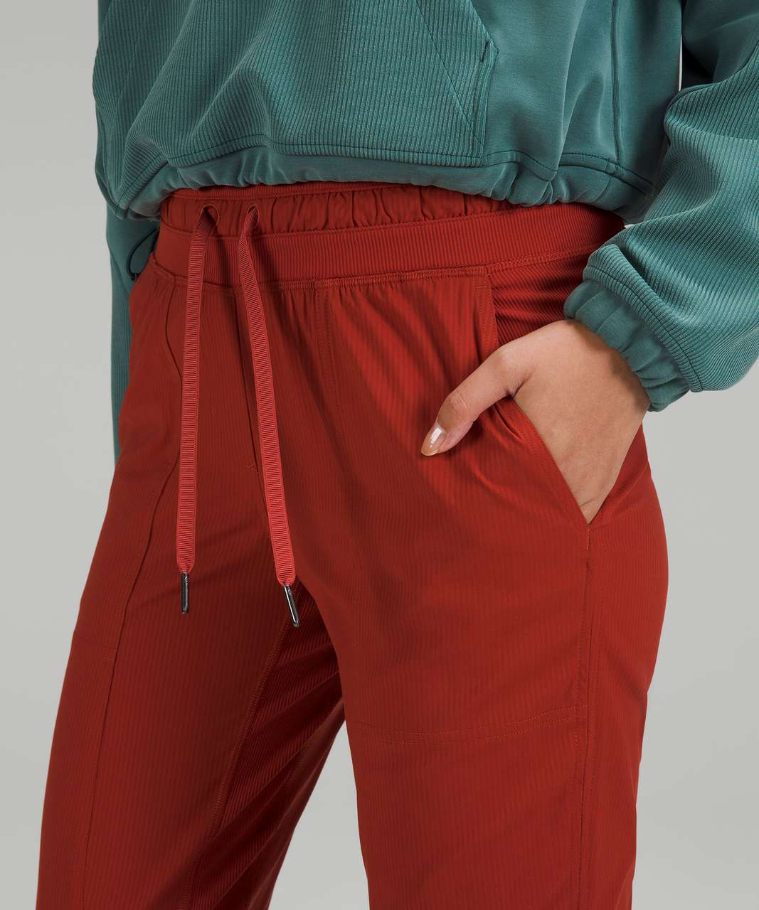 Lululemon Dance Studio Mid-Rise Cropped Pants - Cayenne - lulu fanatics