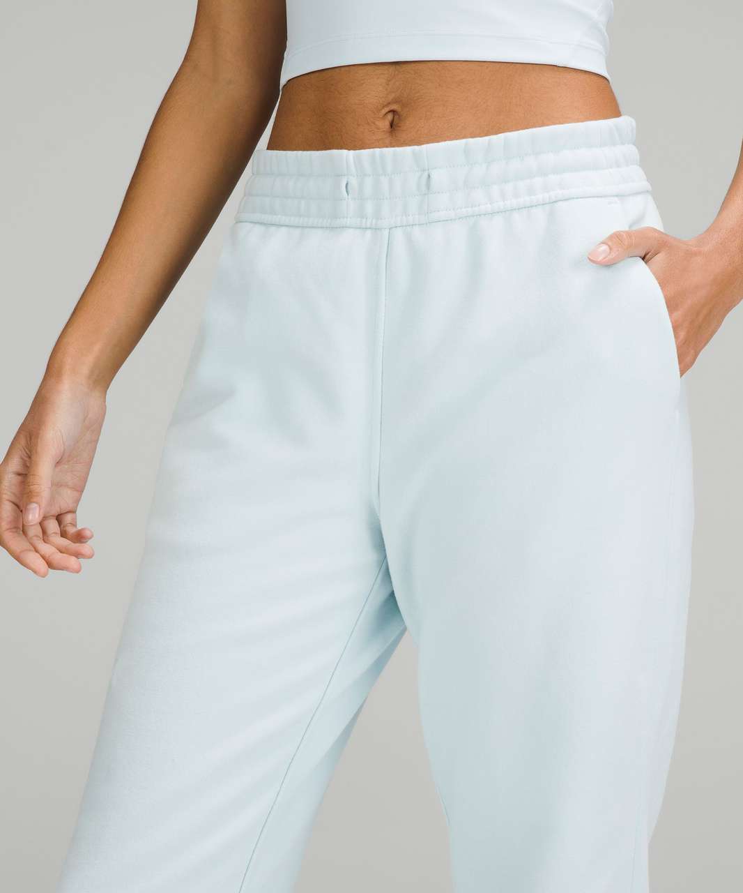 Lululemon Loungeful High-Rise Cropped Jogger - Powder Blue