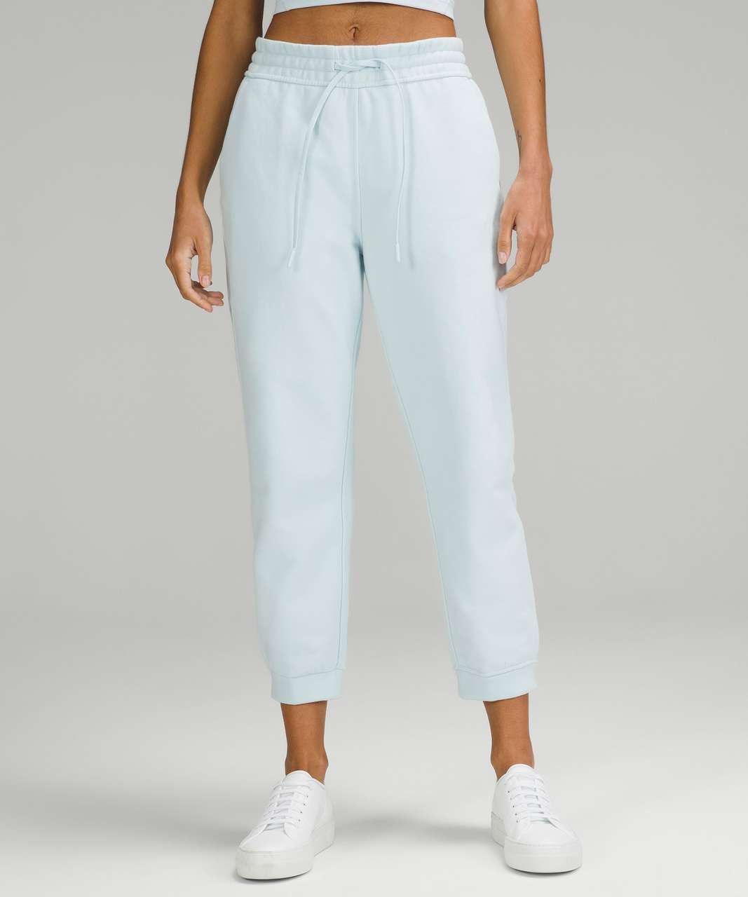 Loungeful High-Rise Cropped Jogger - Heathered Core Ultra Light