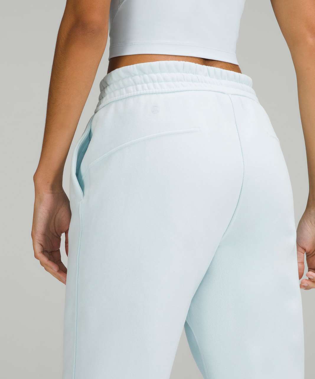 Loungeful High-Rise Cropped Jogger - Heathered Core Ultra Light