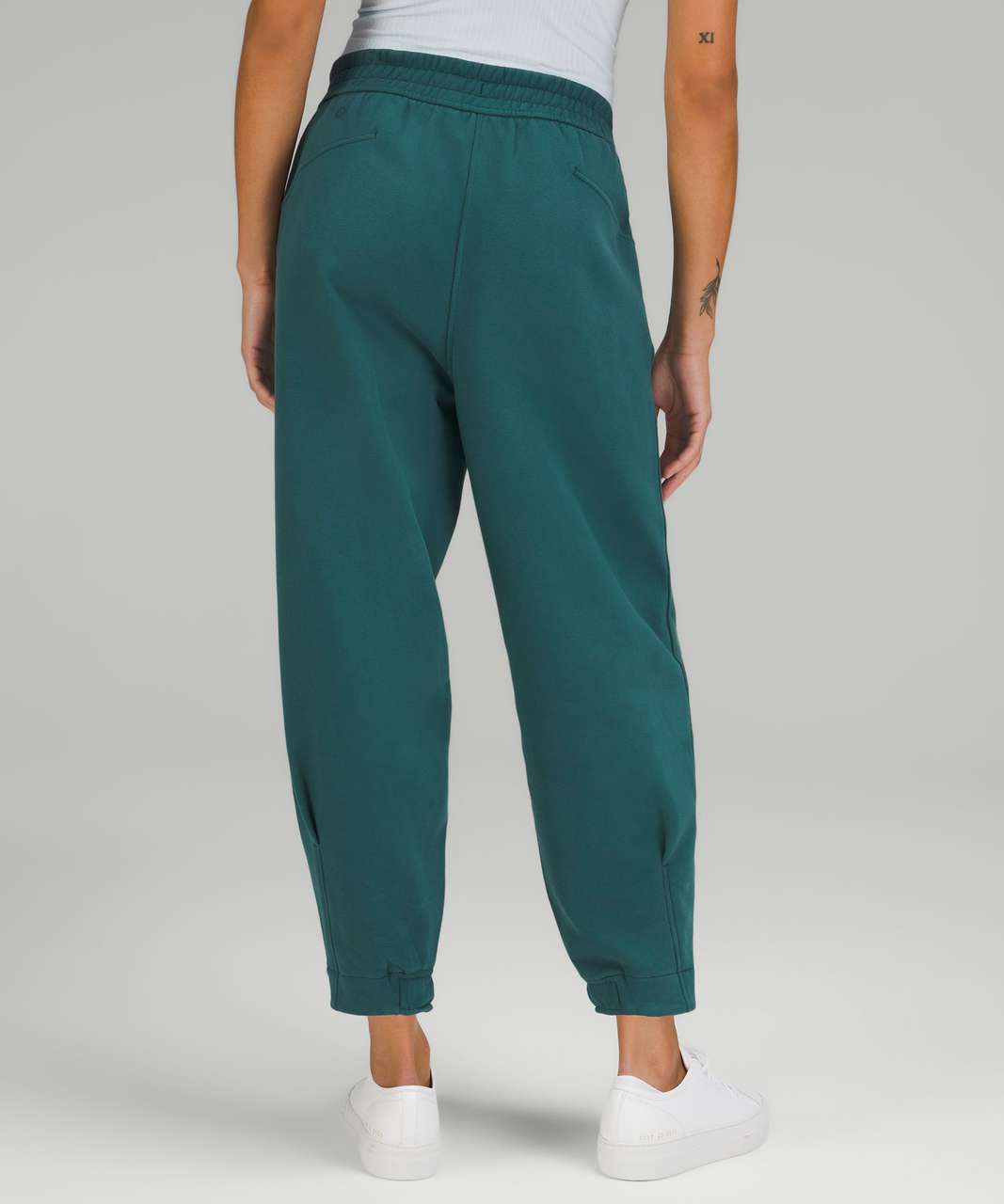 Lululemon groove pants size 12 jasper green! Super - Depop