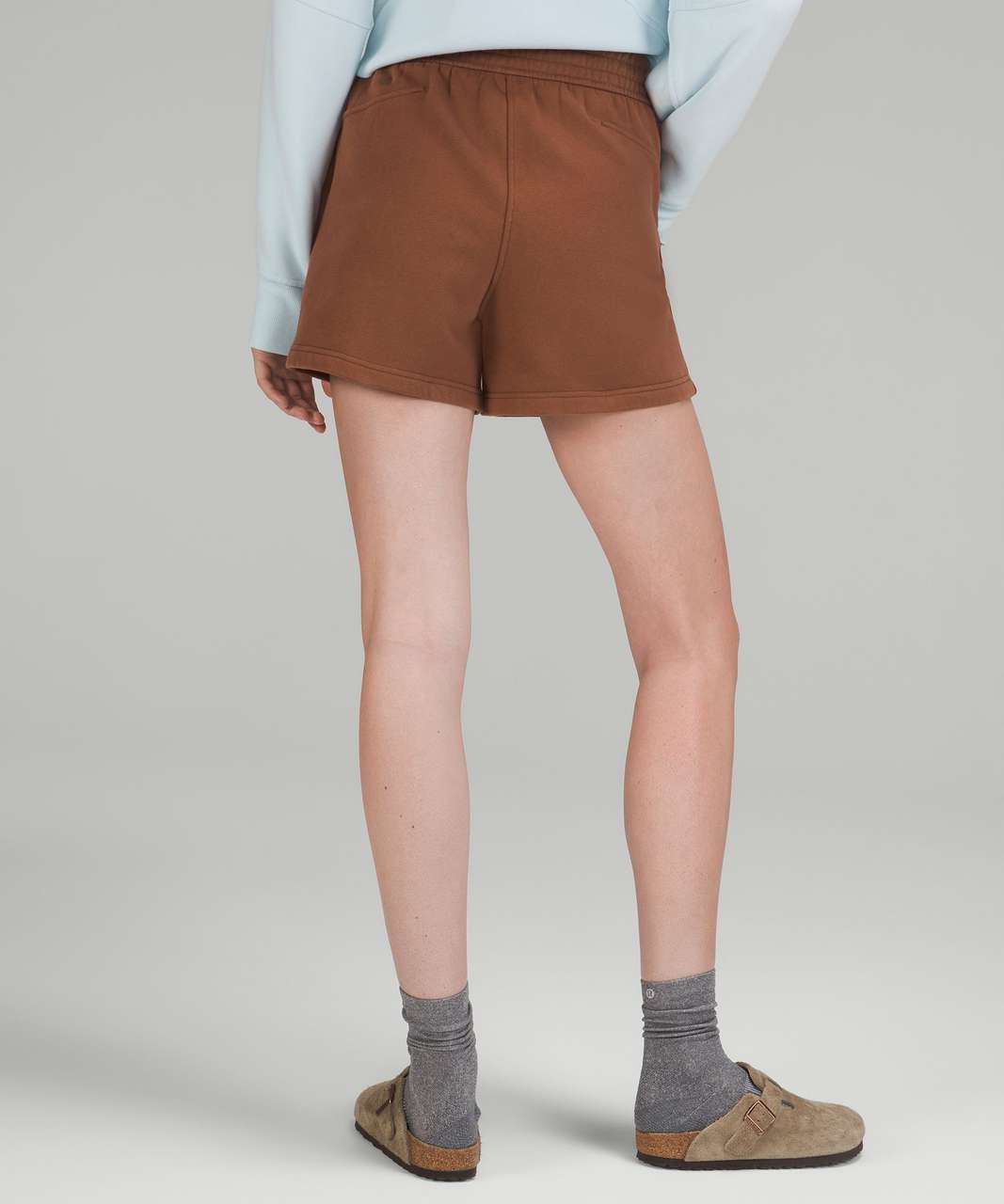 Lululemon Loungeful High-Rise Short 4" - Roasted Brown