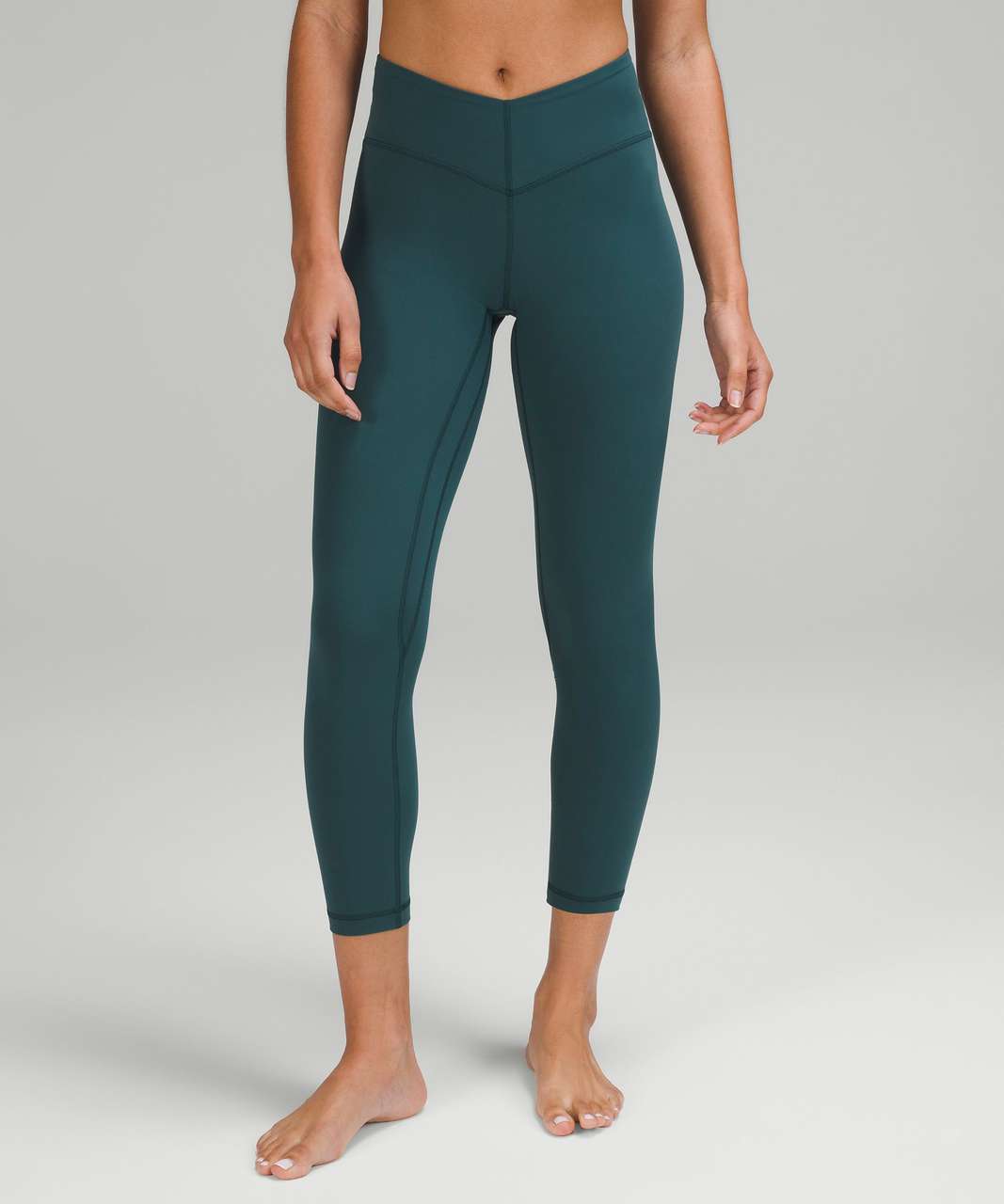 Lululemon Align V-Waist Crop 23" - Green Jasper