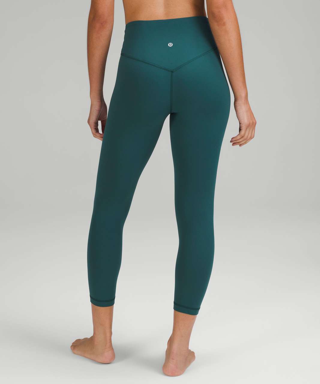 Lululemon Align V-Waist Crop 23 - Green Jasper - lulu fanatics