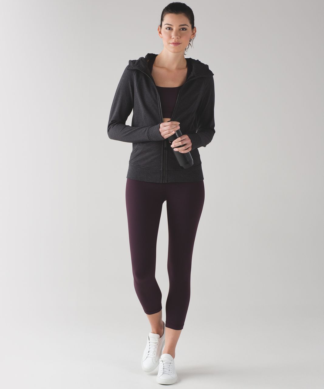 Lululemon Scuba Hoodie IV (Terry) - Heathered Black