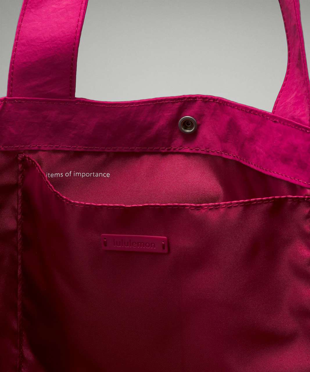 Lululemon Side-Cinch Shopper Bag 18L - Pomegranate - lulu fanatics