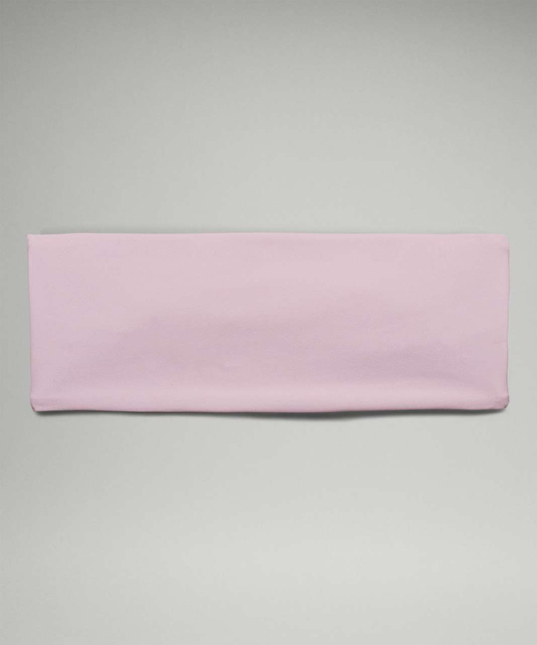 Lululemon Womens Fringe Fighter Nulu Headband - Pink Peony / White Opal