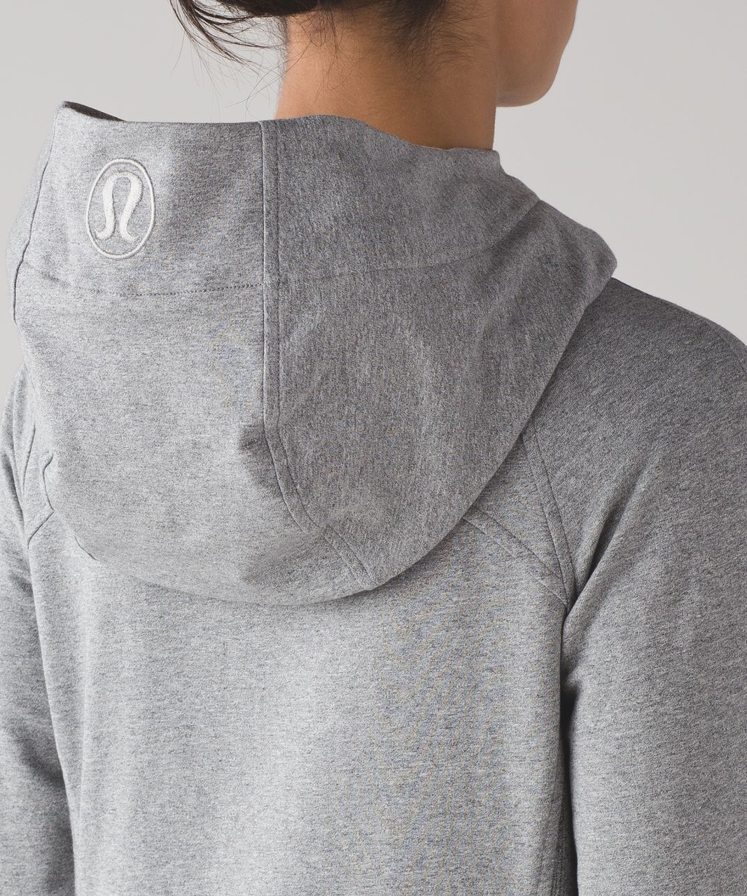 Lululemon Scuba Hoodie IV (Terry) - Heathered Speckled Medium Grey