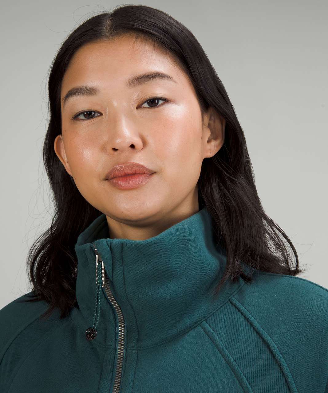 Scuba Oversized Funnel-Neck Full Zip