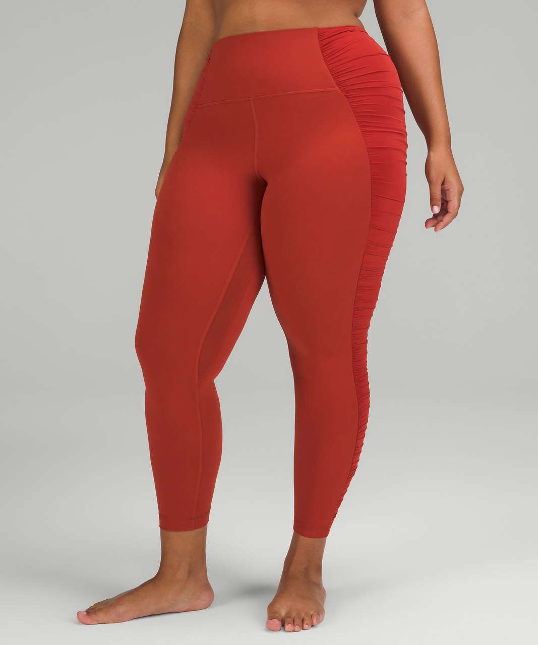 Lululemon Align High-Rise Pant 25 *Ruched - Cayenne - lulu fanatics