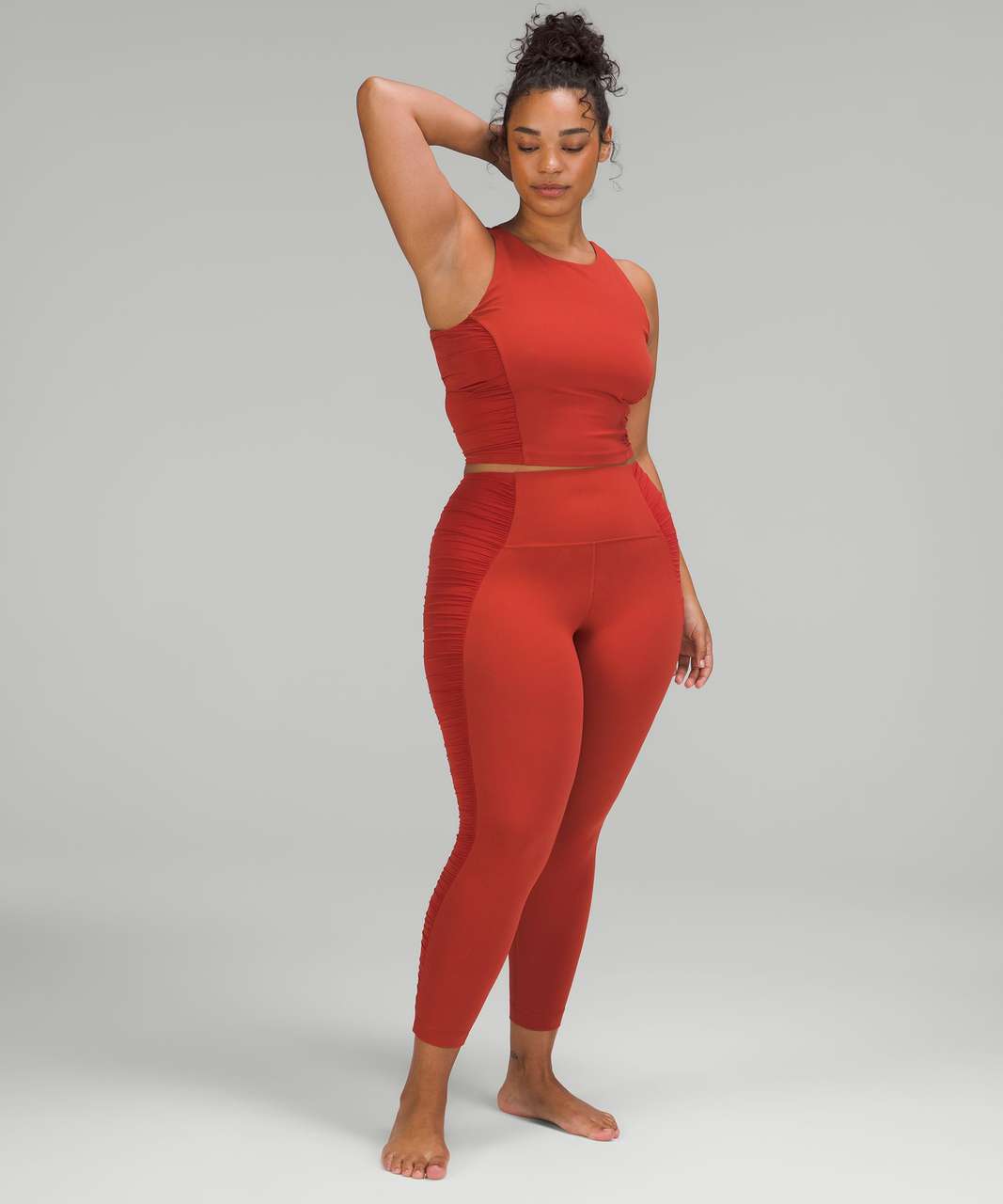 Pants & Jumpsuits, Lululemon High Rise Align Leggings In Red Merlot