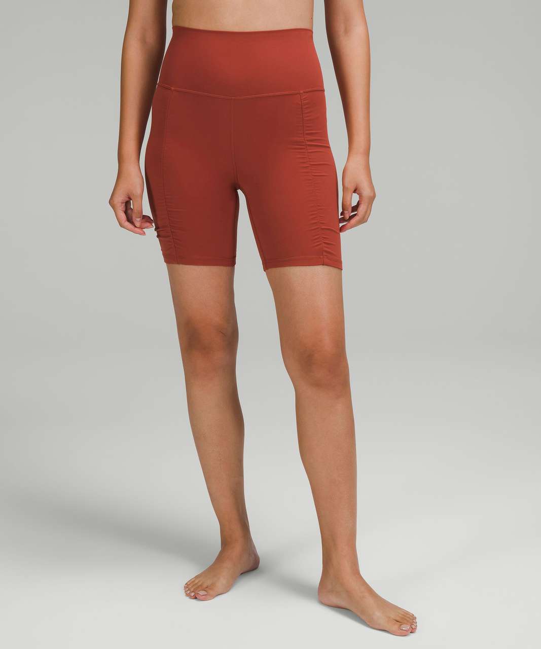 Lululemon Align High-Rise Short 8 - Burnt Orange - lulu fanatics