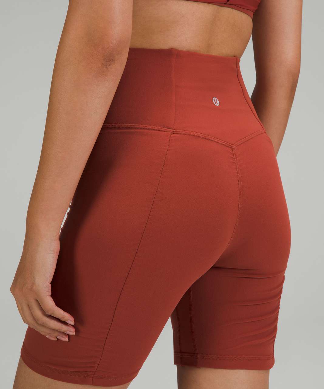 Lululemon Align High-Rise Short 6" *Ruched - Cayenne