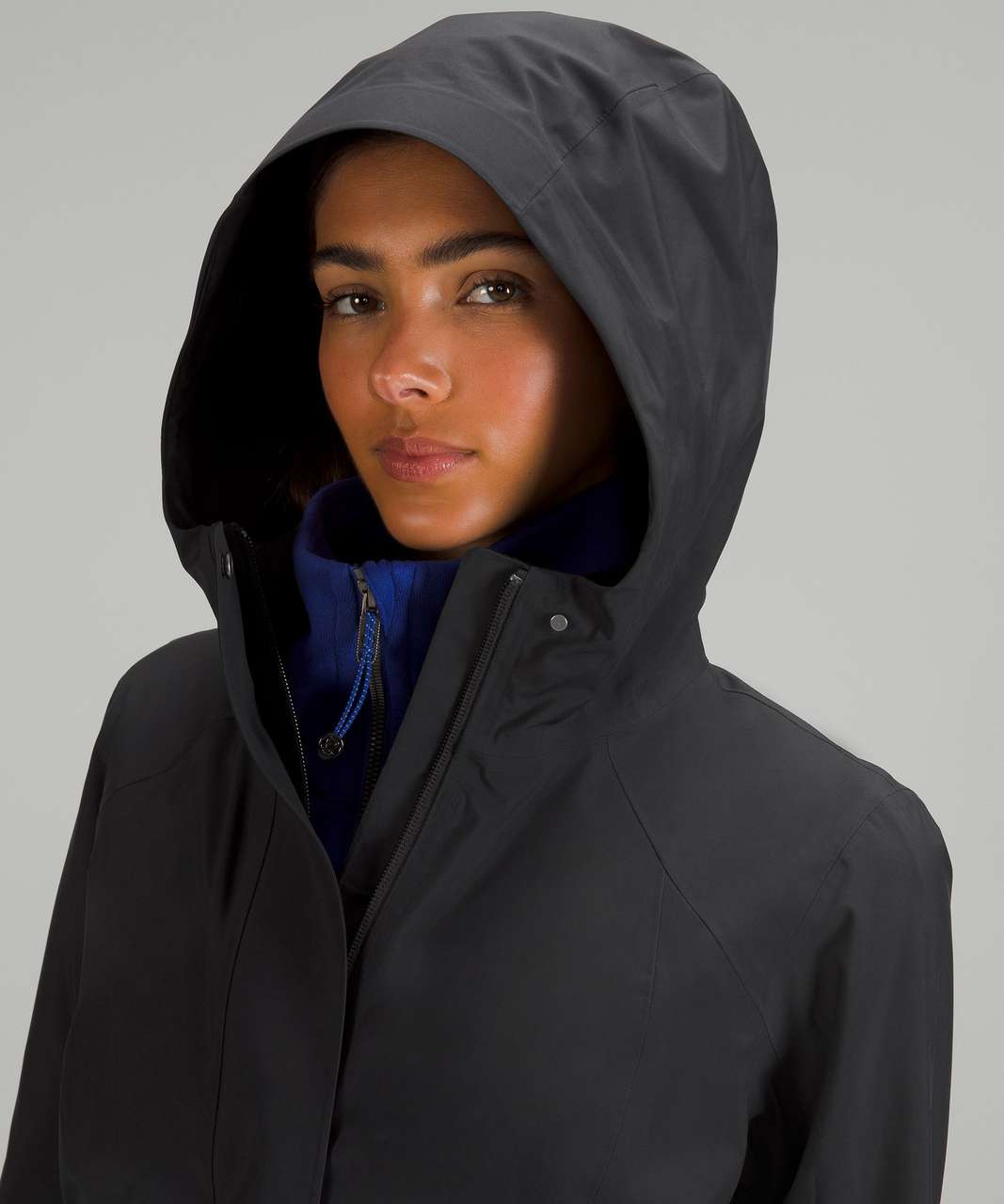 Lululemon Rain Rebel Insulated Jacket - Black - lulu fanatics