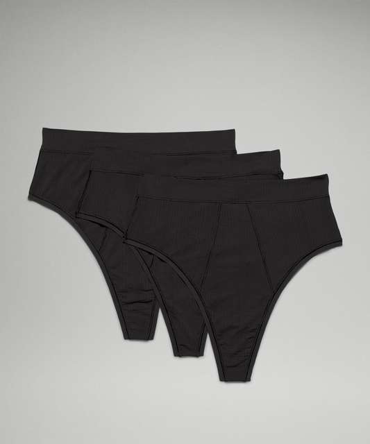 Stealth Black Ribbed – Culprit Underwear