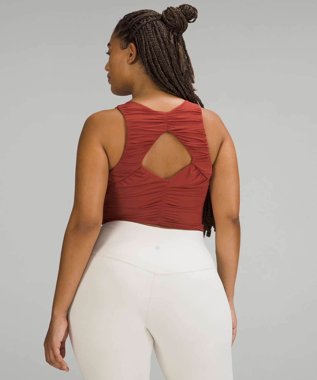 Lululemon Align High-Neck Tank Top *Ruched - Cayenne