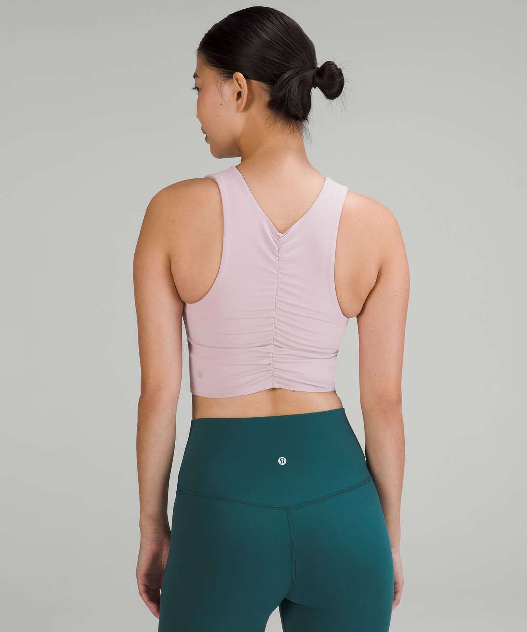 Ruched Nulu Longline Yoga Bra … curated on LTK