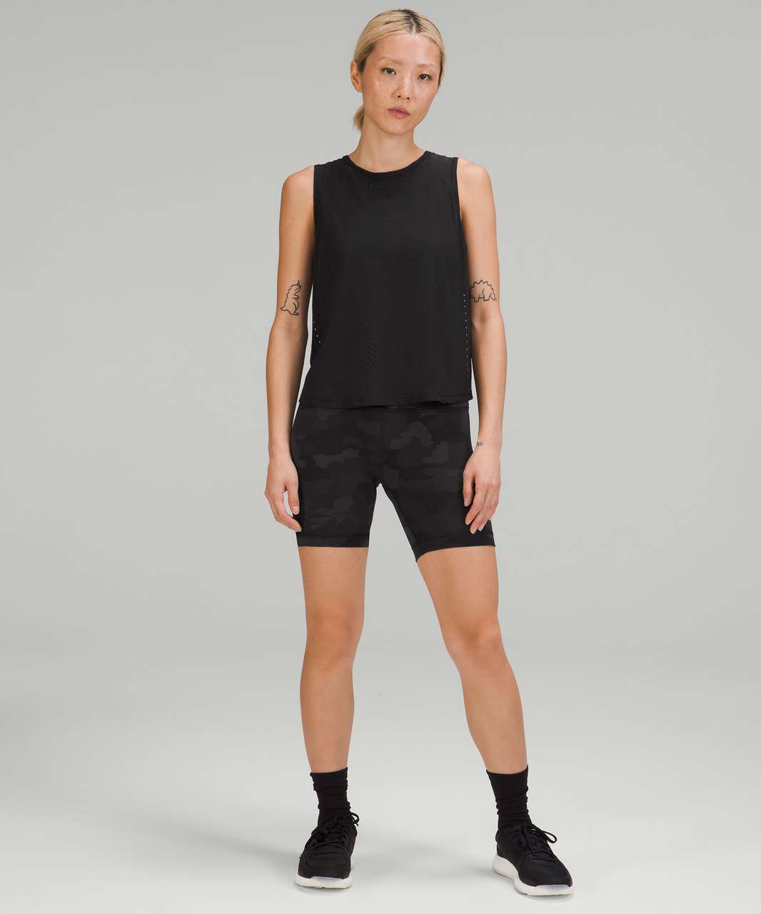 Lululemon Sculpt Tank Top *Perforation - Black