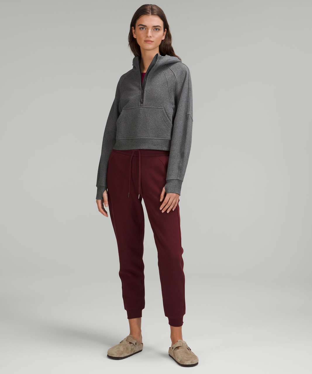 Lululemon Scuba Oversized Half-Zip Hoodie - Heathered Speckled