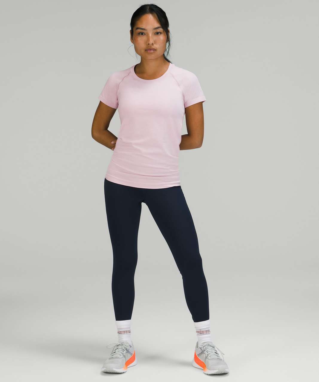 Lululemon Swiftly Tech Short Sleeve Shirt 2.0 - Pink Peony / Pink Peony