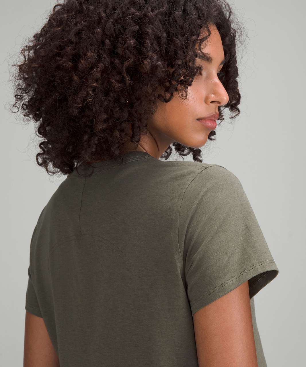 Lululemon Classic-Fit Cotton-Blend T-Shirt - Army Green