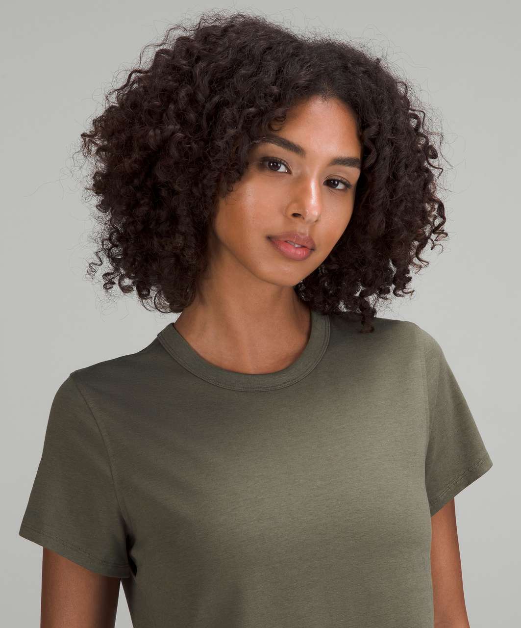 Lululemon Classic-Fit Cotton-Blend T-Shirt - Army Green