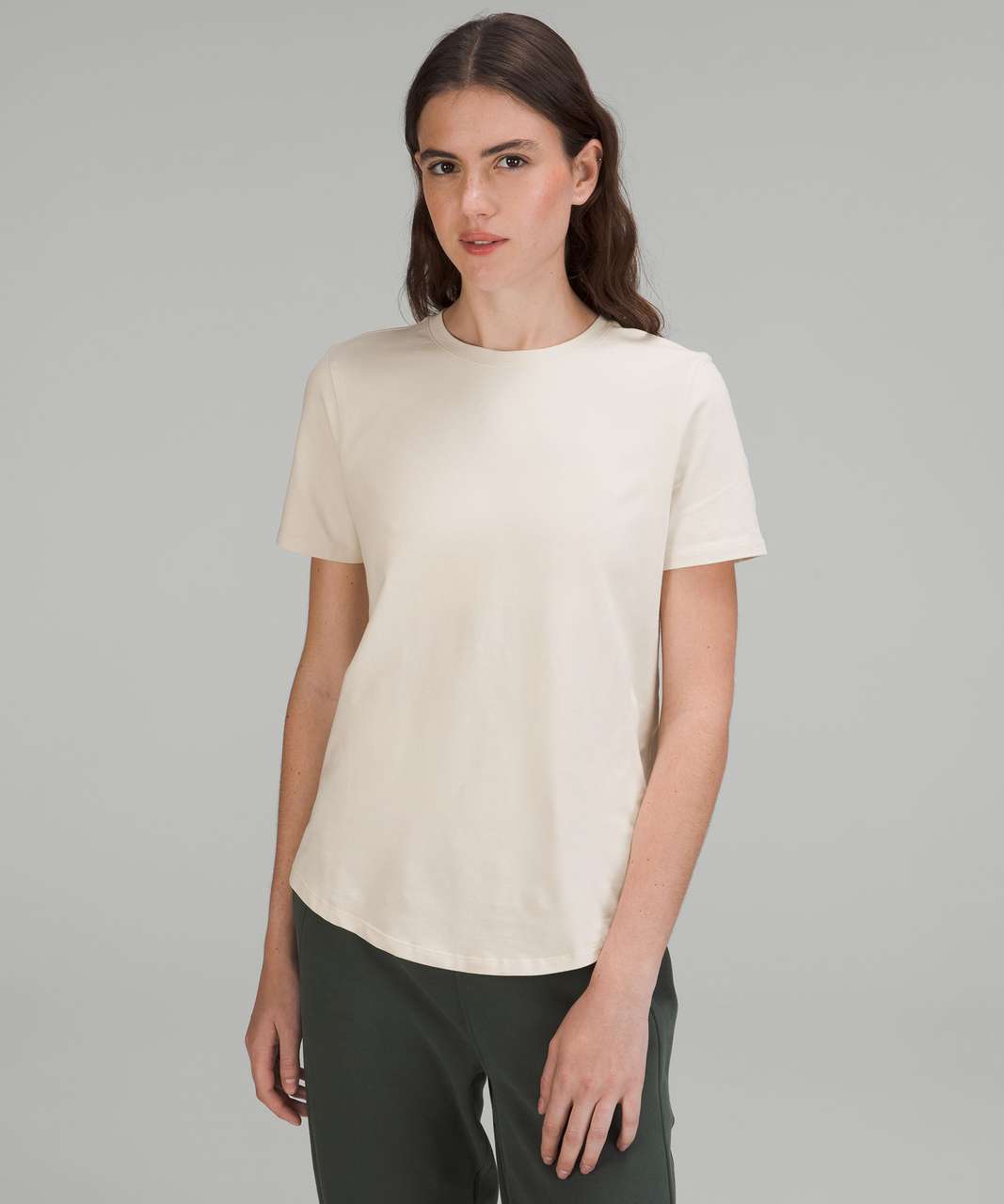 Lululemon Love Crewneck T-Shirt - White Opal - lulu fanatics