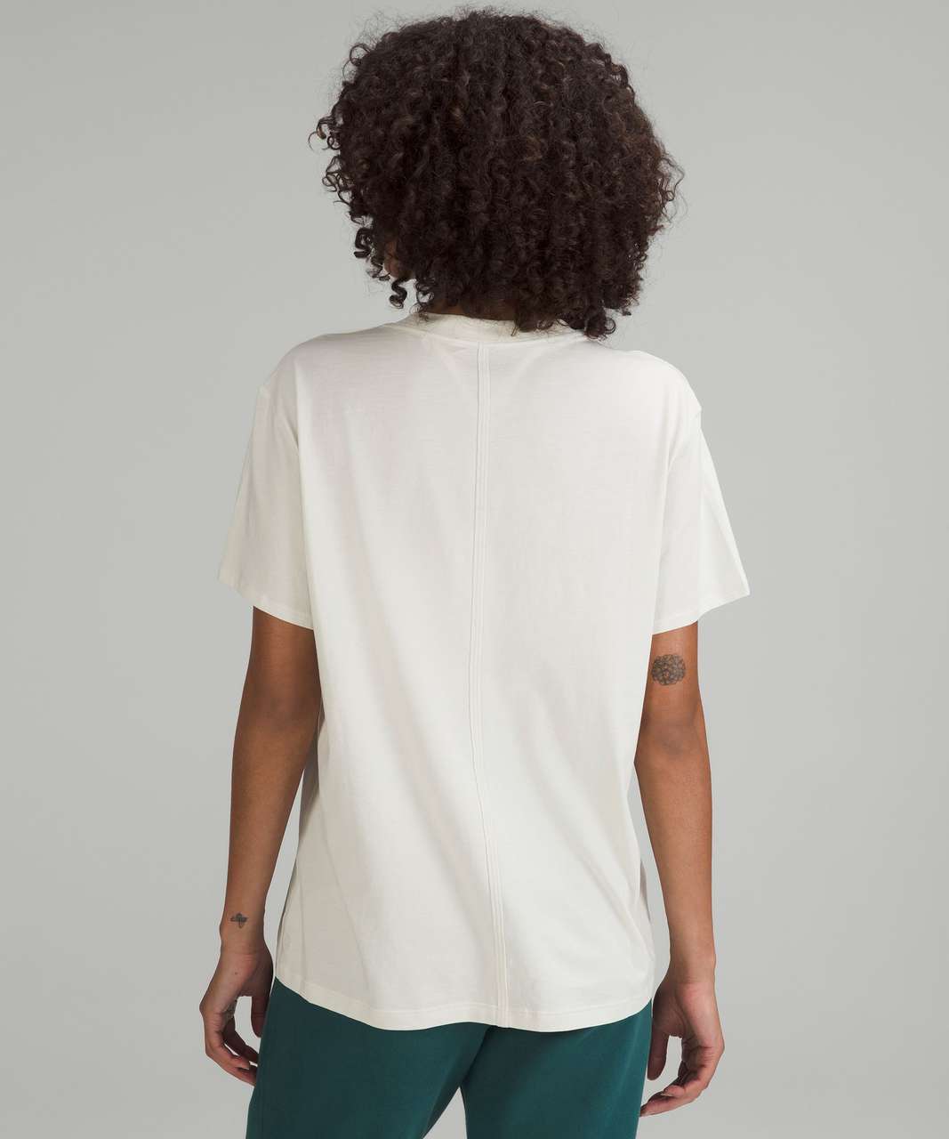 Lululemon All Yours Cotton T-Shirt - Bone