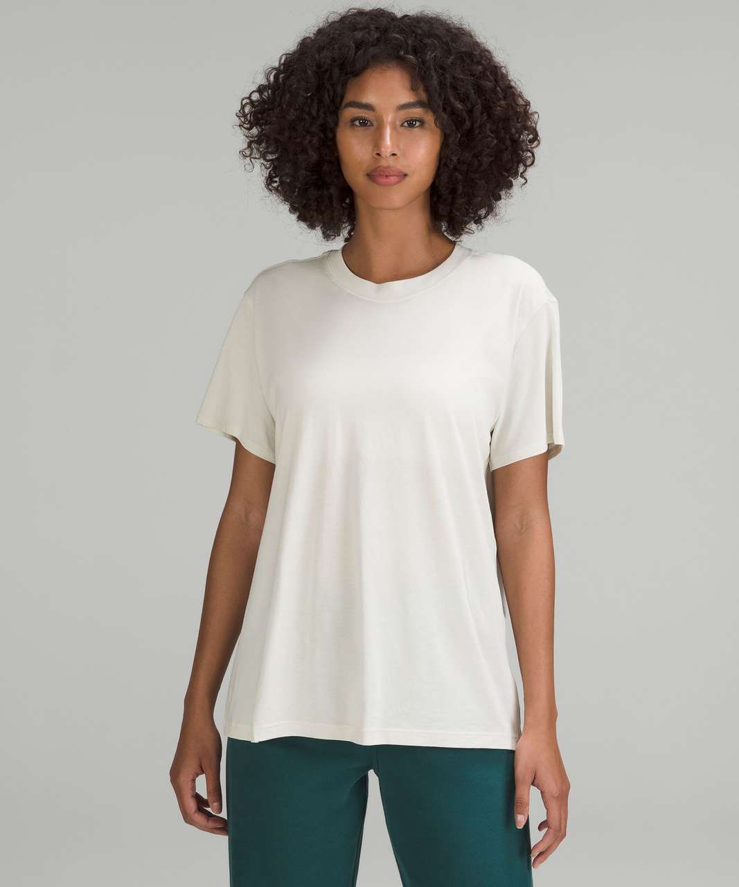 Lululemon All Yours Cotton T-Shirt - Bone