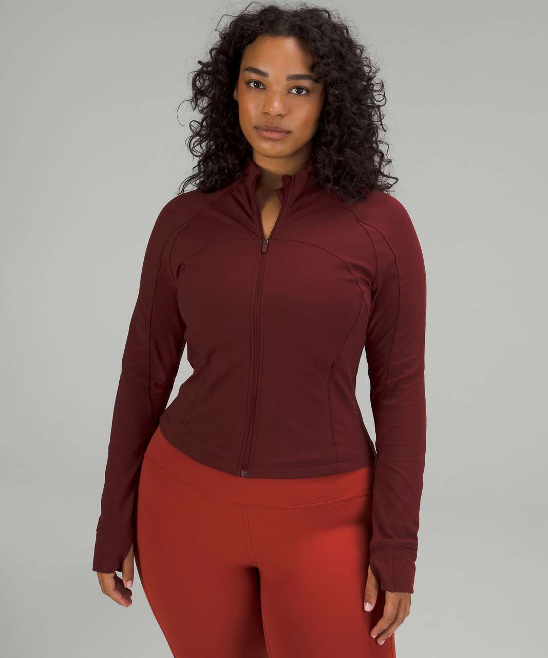 Lululemon define jacket Luon Red Merlot Size 6, NWT, must have color