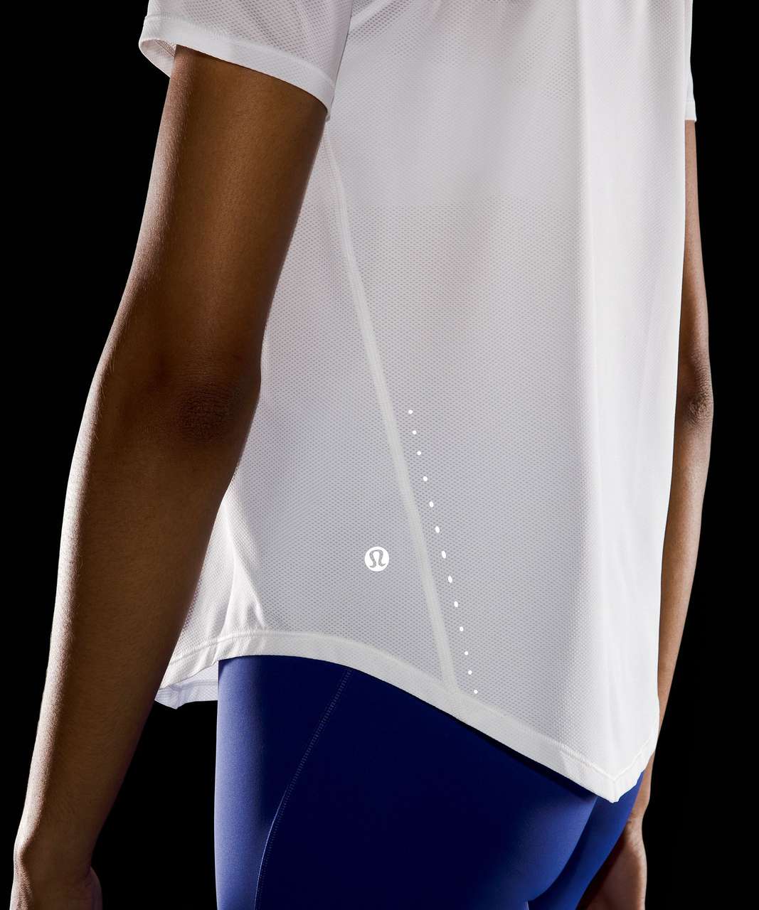 Lululemon High-Neck Running and Training T-Shirt - White