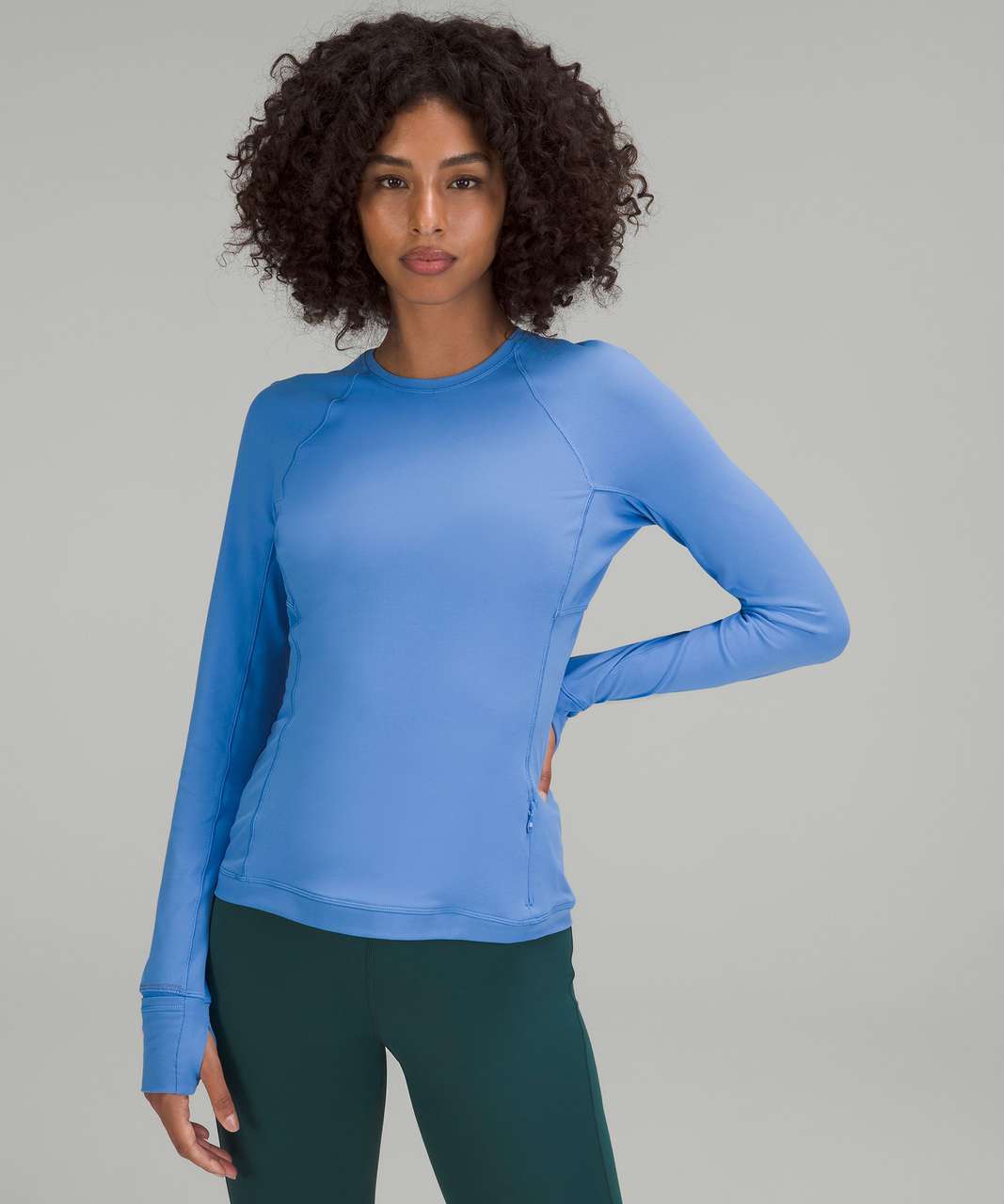 Lululemon Its Rulu Run Long Sleeve Shirt - Blue Nile