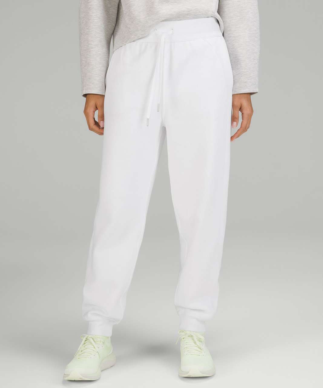 Lululemon Scuba High-Rise Relaxed Jogger - White