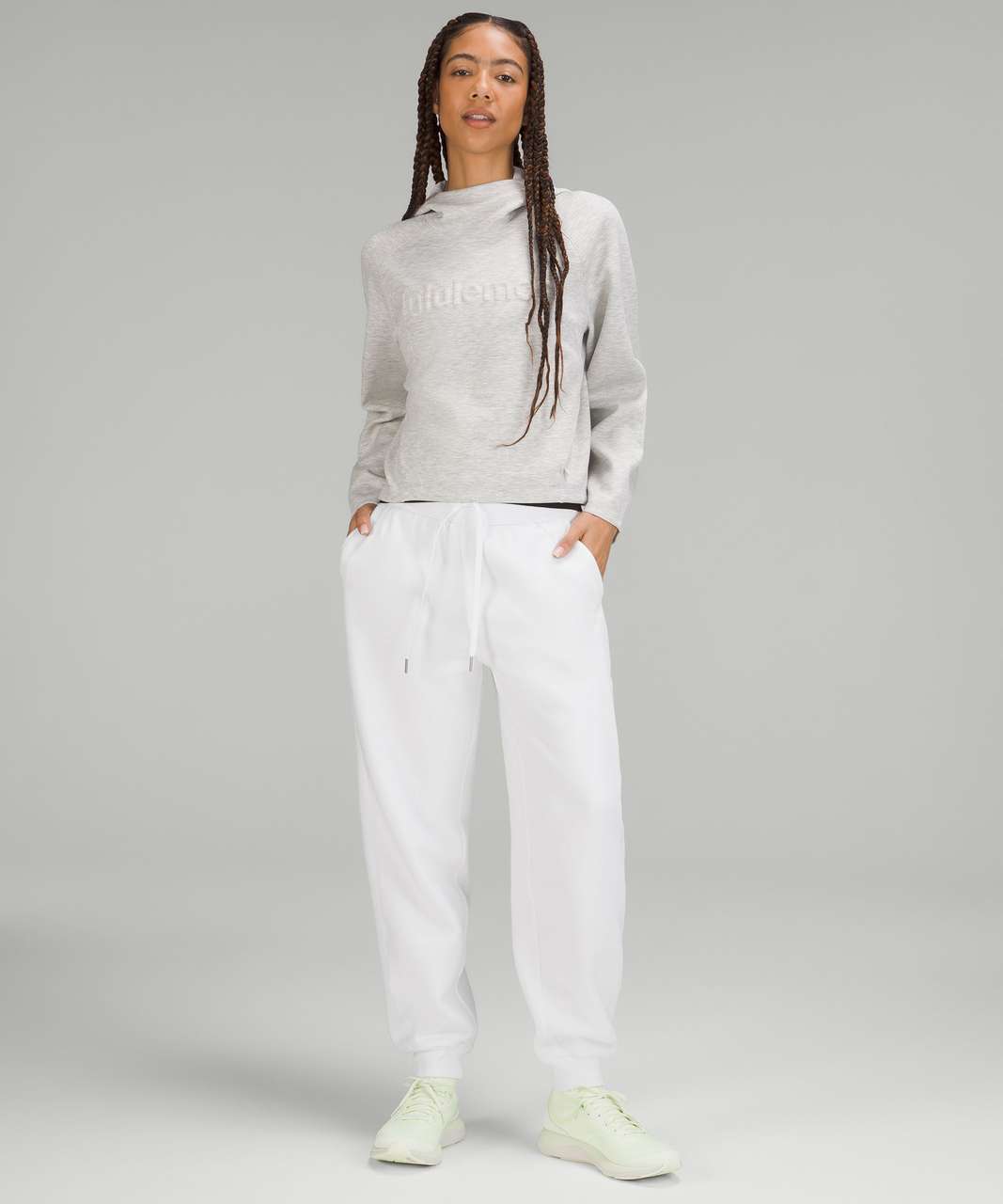 Lululemon Scuba High-Rise Relaxed Jogger - White