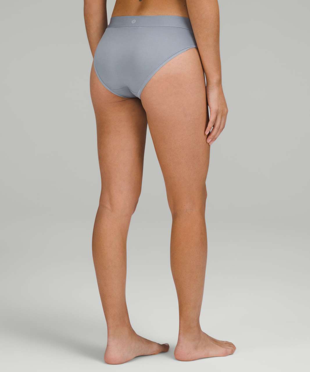 Lululemon UnderEase Mid-Rise Bikini Underwear 3 Pack - Vapor / Chambray / Liquidize  Camo Mini WP Powder Blue - lulu fanatics