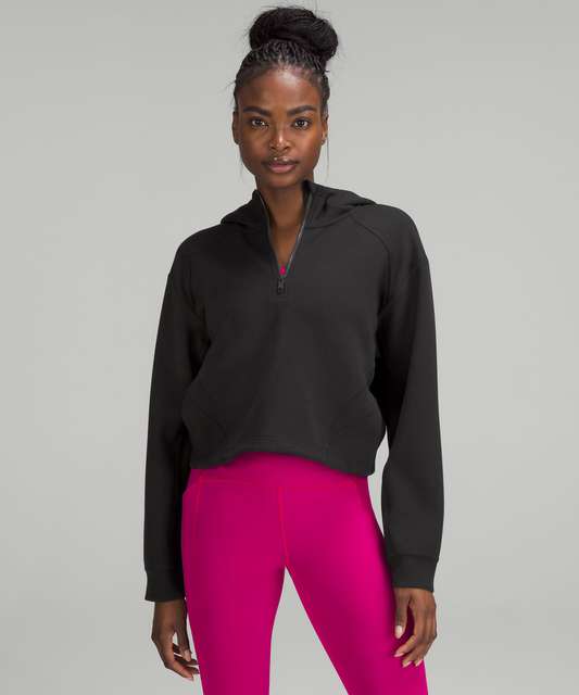 Lululemon Modal Spacer Training Half-Zip Hoodie - Wild Indigo - lulu  fanatics