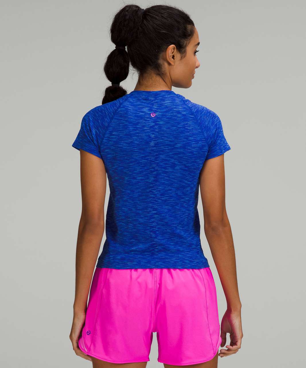 Lululemon Limited Edition Swiftly Tech Short Sleeve Shirt *Race Length - Chroma Check Psychic / Chroma Psychic Multi