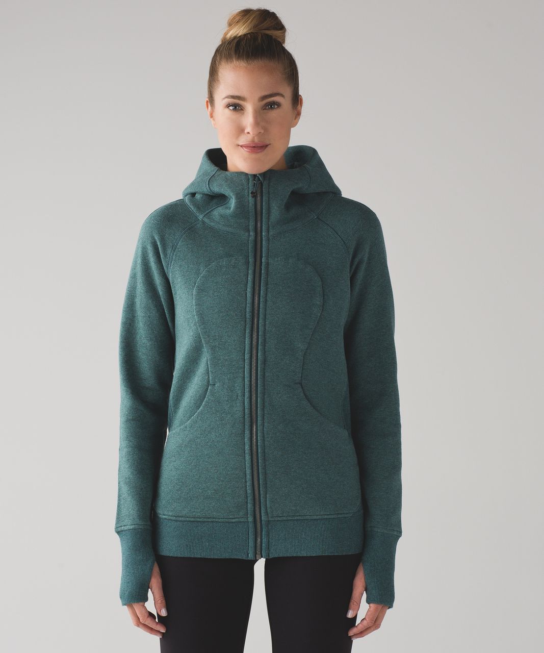 Lululemon Scuba Hoodie III (Storage) - Heathered Black - lulu fanatics