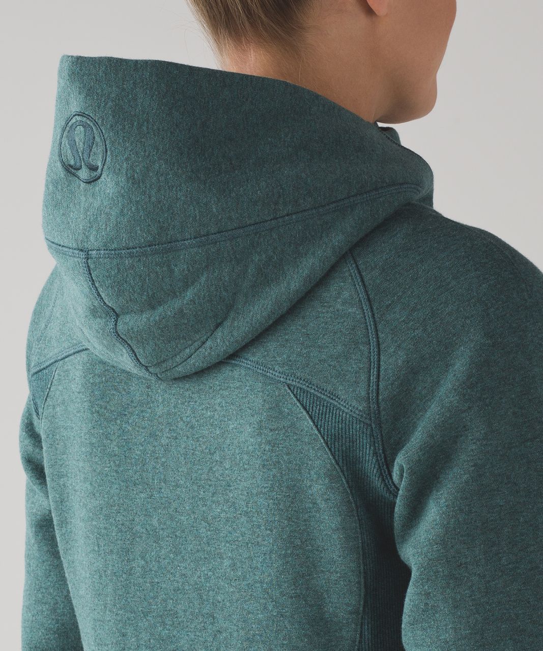 Lululemon Scuba Hoodie *Classic Cotton Fleece - Heathered Deep Green