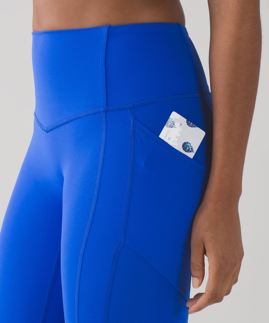 Lululemon All The Right Places Crop Ii *23 In Petrol Blue