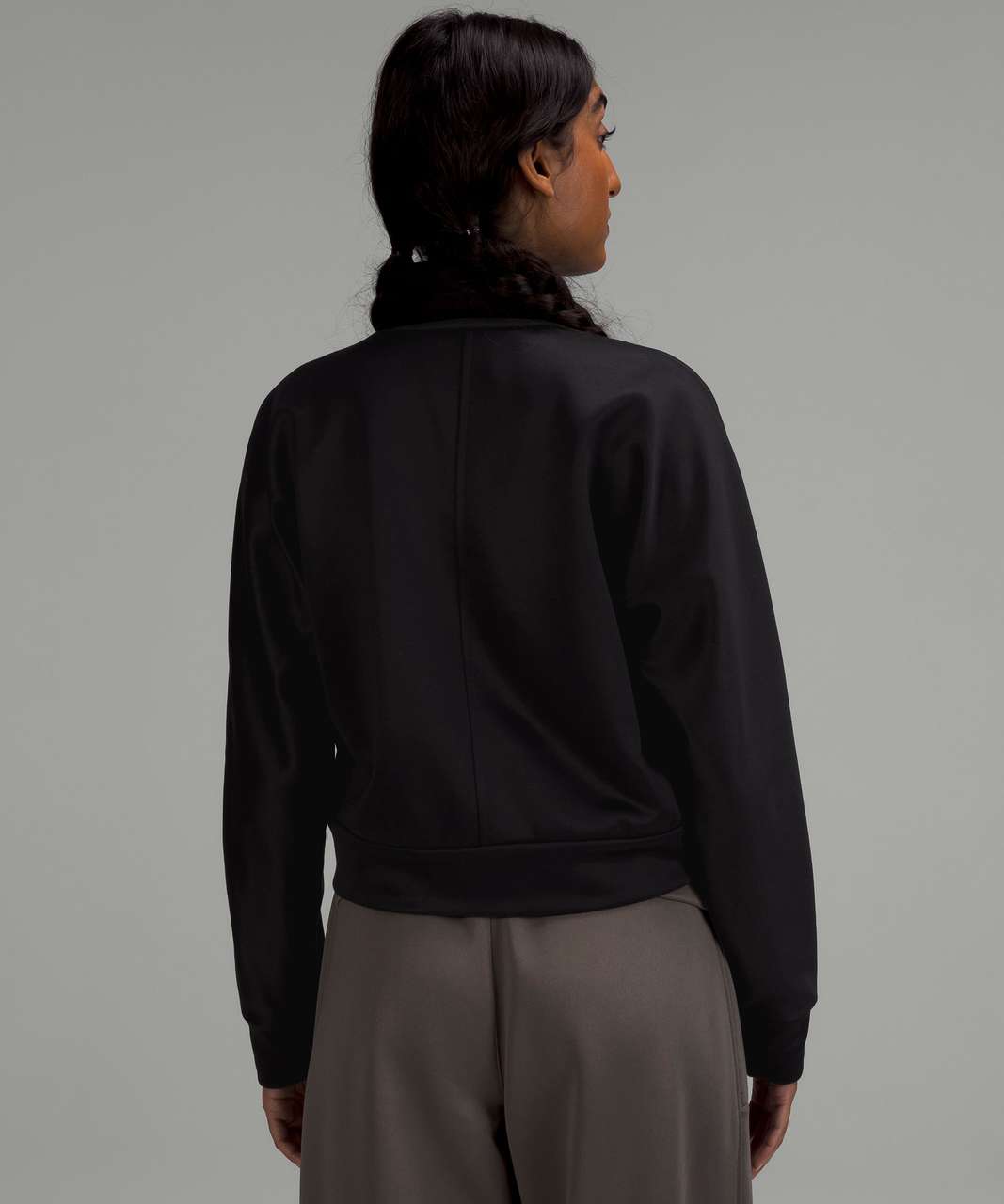 Lululemon lab Womens Fleece Track Jacket - Black