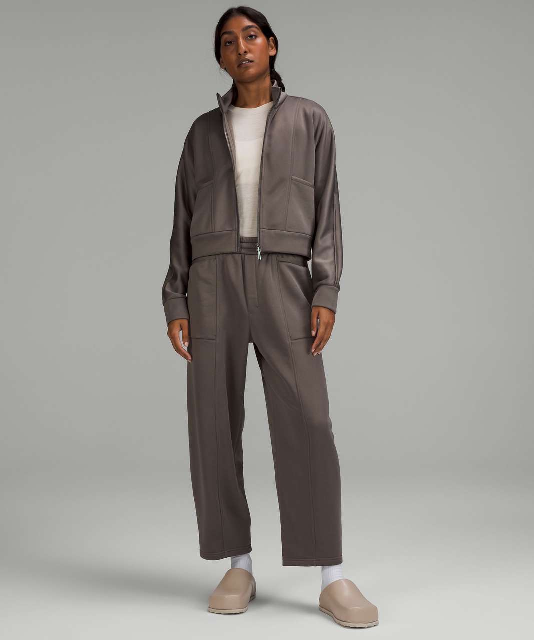 Lululemon lab Womens Fleece Track Jacket - Rover - lulu fanatics Lululemon lab Womens Fleece Track Jacket - Rover - lulu fanatics