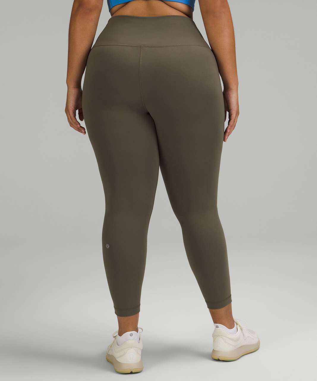 Lululemon Wunder Train High-Rise Tight 28 - Green Jasper - lulu fanatics