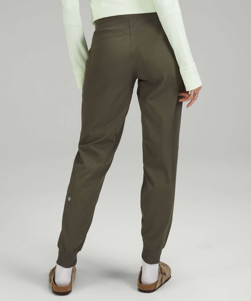 Lululemon Dance Studio Mid-Rise Full Length Pant - Dark Forest - lulu  fanatics