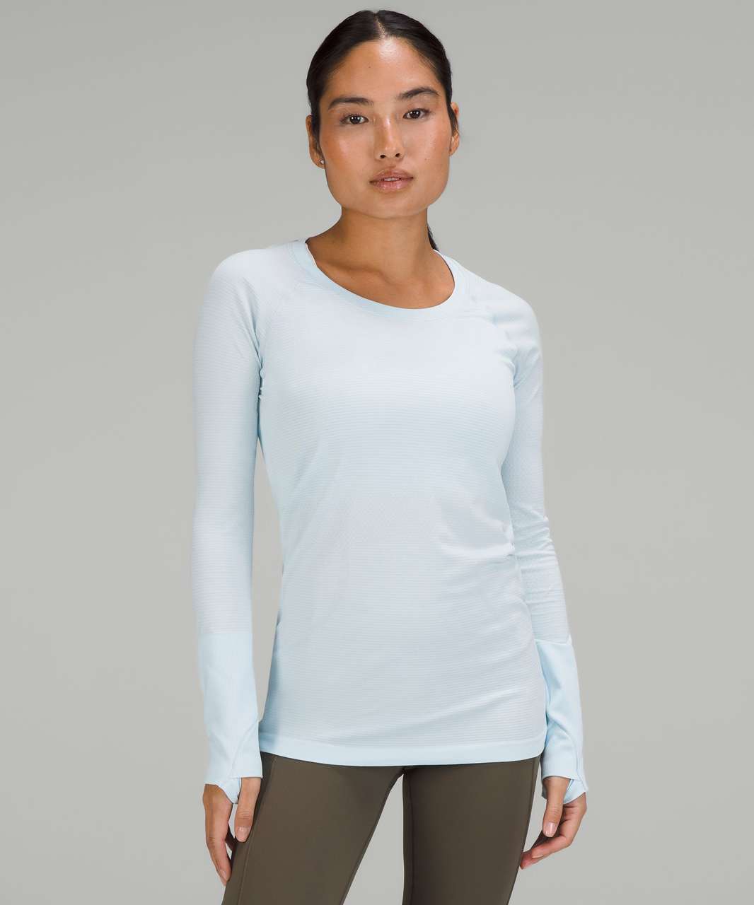 LULULEMON SWIFTLY TECH SHORT SLEEVE SHIRT 2.0 ~POWDER BLUE~  0~2~4~6~8~10~12~NWT